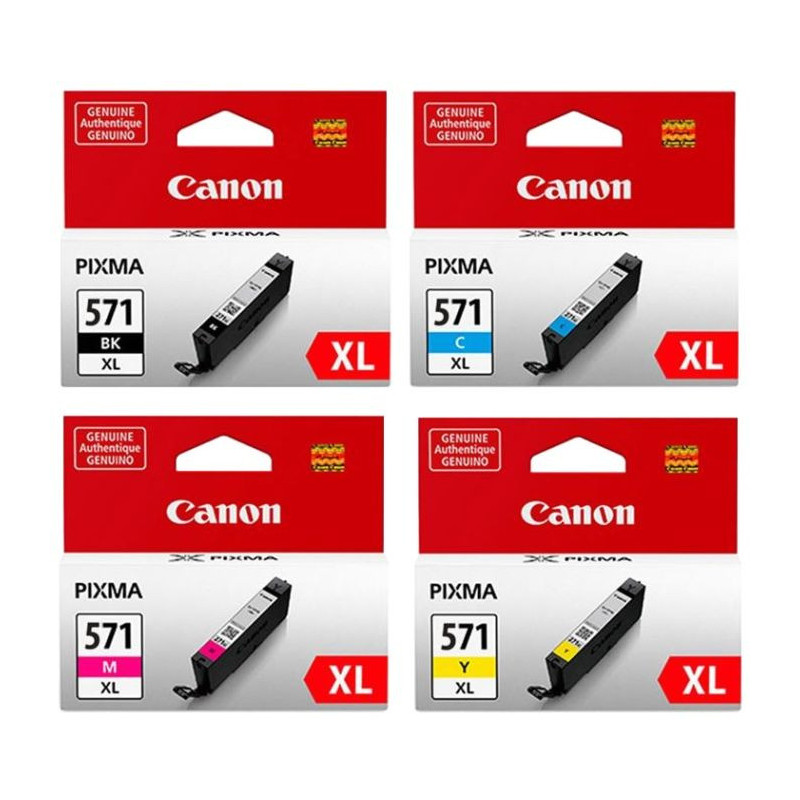 Canon CLI 571XL C/MY/BK Multipack blækpatroner