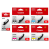 Canon PGBK 570XL/CLI 571XL C/MY/BK Multipack blækpatroner bulk