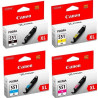 Canon CLI 551XL C/MY/BK Multipack blækpatroner