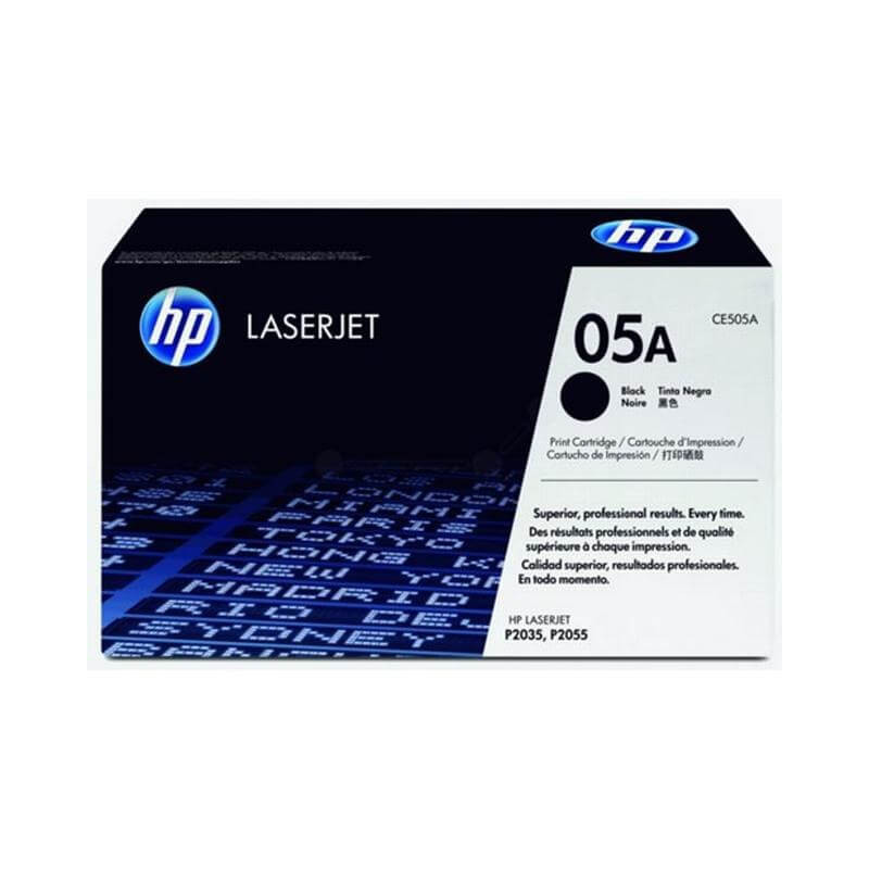 HP 05AD 2 Pack originale Sorte tonere CE505AD
