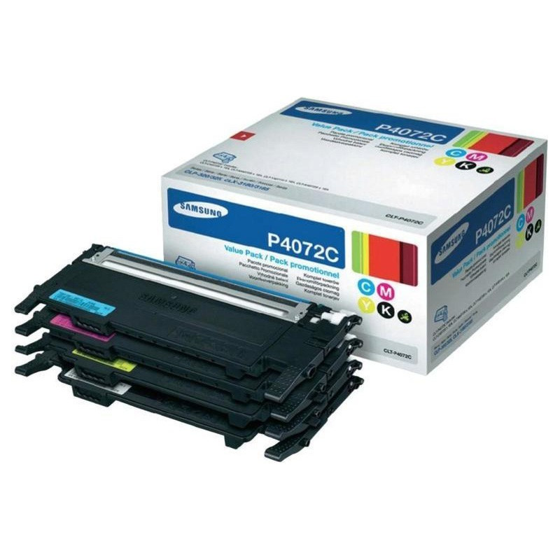 Original Samsung Toner Rainbow Kit CLT-P4072C