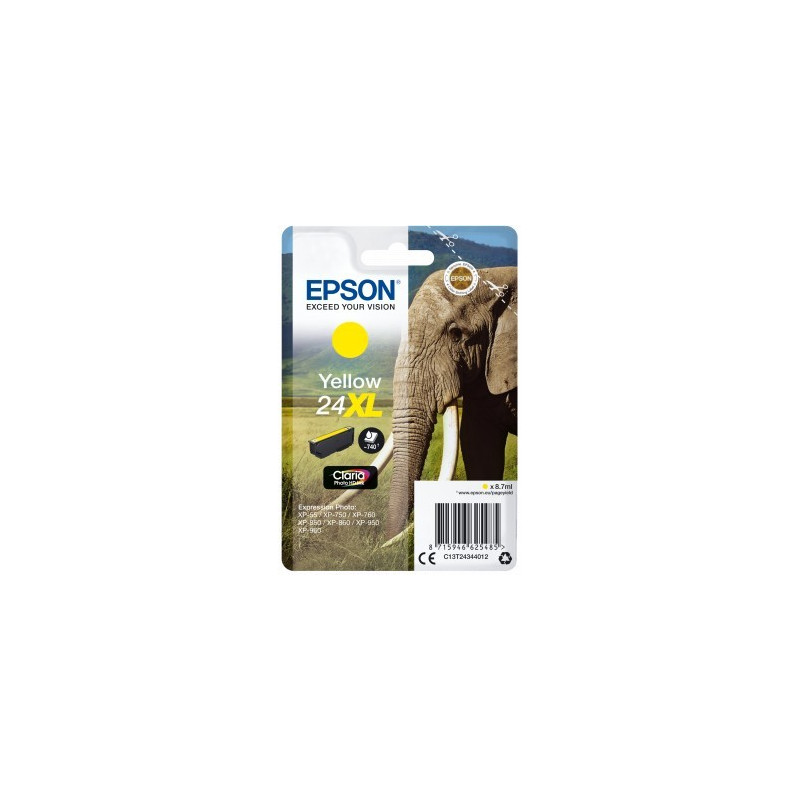 Original Epson 24XL gul 8,7ml