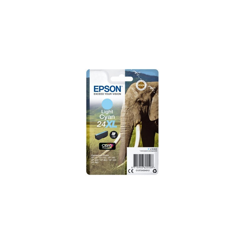 Original Epson 24XL Light Cyan