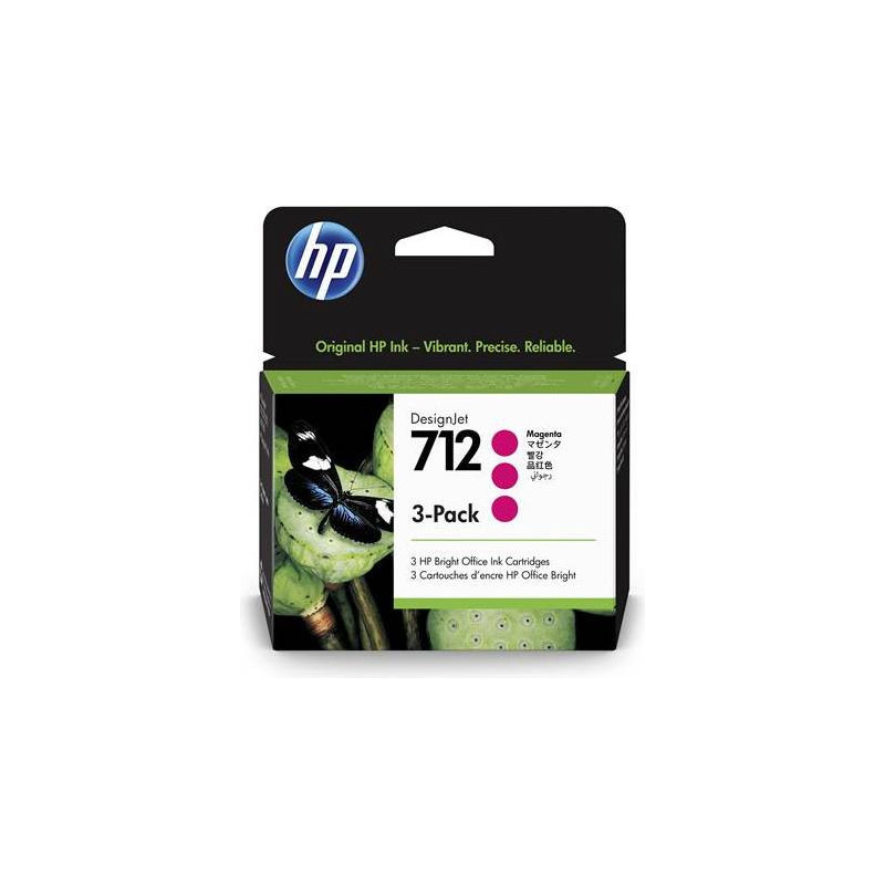 HP 712 29-ml original Magenta 3-Pack
