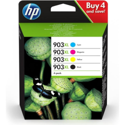 HP 903XL CMYK Blækpatron (T6M15AE/T6M11AE/T6M07AE/T6M03AE) multipack Original bulk OD billig pris | Multitech