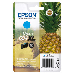 Epson 604XL blækpatron cyan (C13T10H24010) original bulk