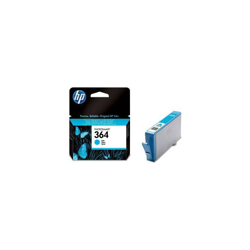 HP 364 blækpatron (CB319EE) Cyan original bulk – overskredet garantidato