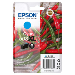 Epson 503XL blækpatron cyan (C13T09R24010) original bulk
