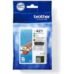 Brother LC 421VAL multipack blækpatron CMYK (LC421VALBP) original
