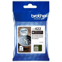 Brother LC422BK original Sort blækpatron