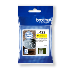 Brother LC-422Y blækpatron gul (LC422Y) original billig pris | Multitech