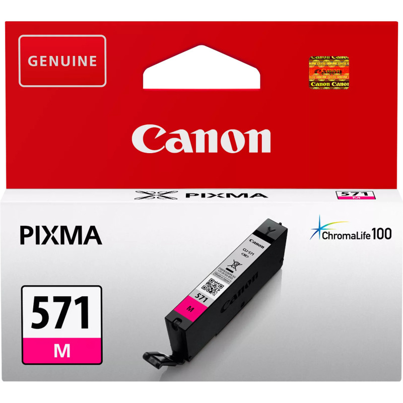 Canon blækpatron magenta (CLI-571M) original
