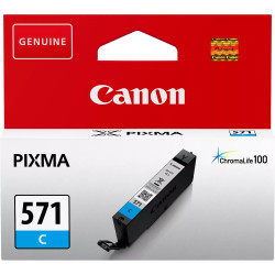 Canon blækpatron cyan (CLI-571C) original bulk