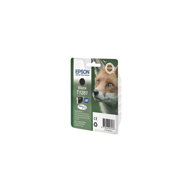 Epson T1281 original Sort blækpatron