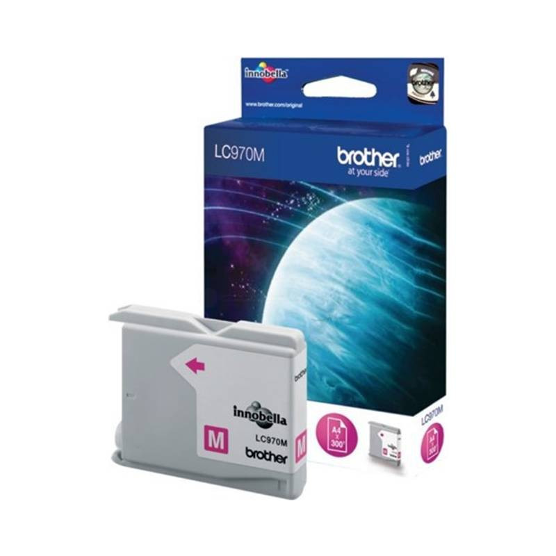 Brother LC-970M blækpatron magenta (LC970M) original billig pris | Multitech