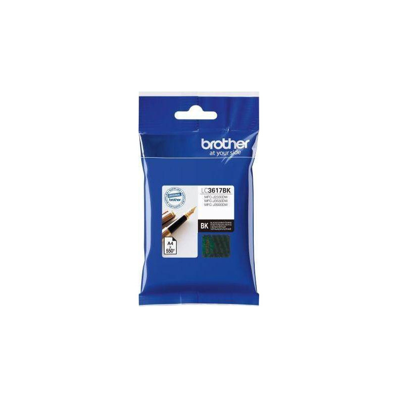 Brother LC3617BK blækpatron sort original billig pris