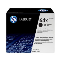 Original HP 64XLaserJet-tonerpatron med høj kapacitet, sort (CC364X)