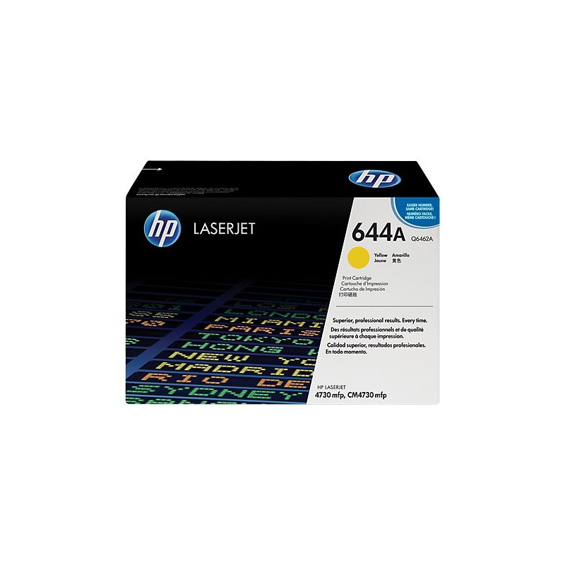 Original HP 644A toner gul (Q6462A)