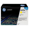 Original HP 643A LaserJet-tonerpatron, gul (Q5952A)
